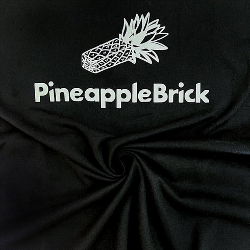 Brand - Bio Baumwolle T-Shirt - Black - PineappleBrick®