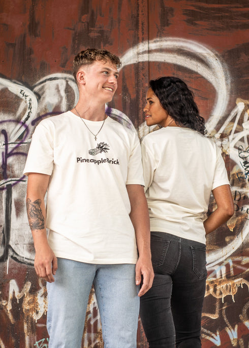 Brand - Bio Baumwolle T-Shirt - Nature - PineappleBrick®